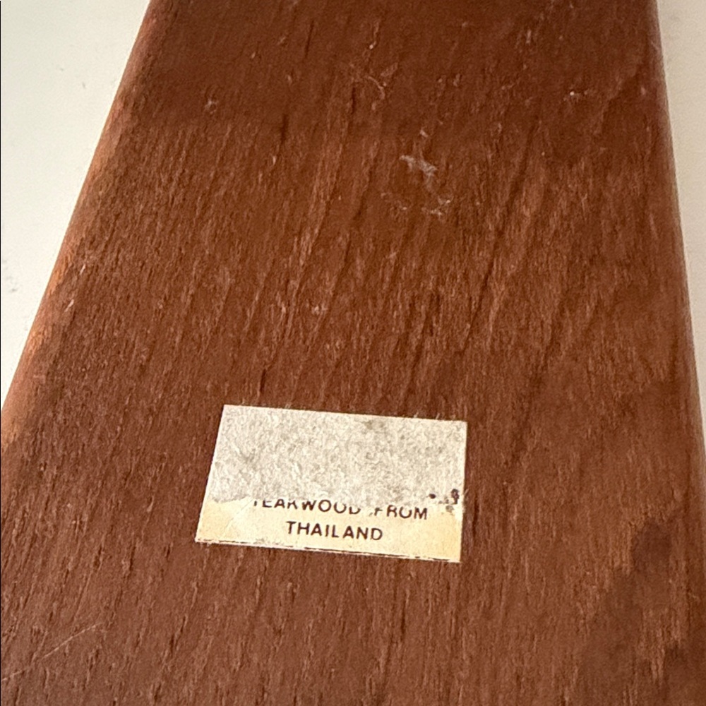 Teak Wooden Trays Set of 2 - Picture 6 of 11